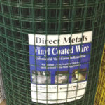 Direct Metals PVC Coated Wire Mesh For Animal Cages, Machine Guards, and Hardware Wire Mesh Applications